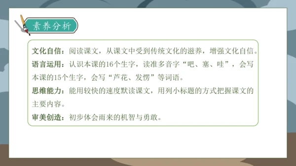 【核心素养】部编版语文四年级下册-19.小英雄雨来 第1课时（课件）