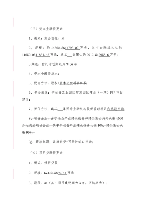 PPP综合项目融资专项方案案例.docx