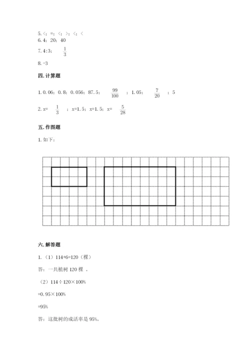 小升初六年级期末试卷及答案【新】.docx