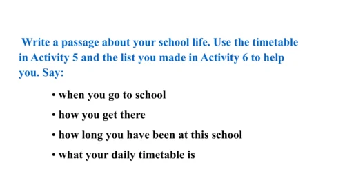 外研版九下Module 2 Unit 2 What do I like best about sch