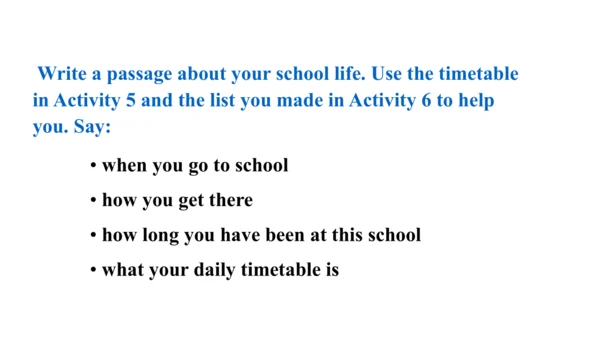 外研版九下Module 2 Unit 2 What do I like best about sch