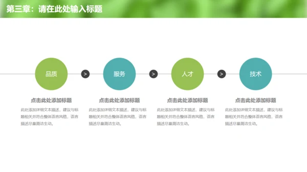 清新绿色环保宣传教育工作总结通用PPT模板