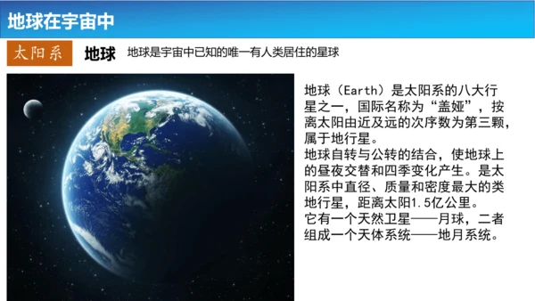 1.1地球的宇宙环境课件（共42张PPT）