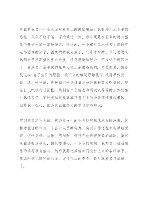 会计实训心得论文5篇.docx