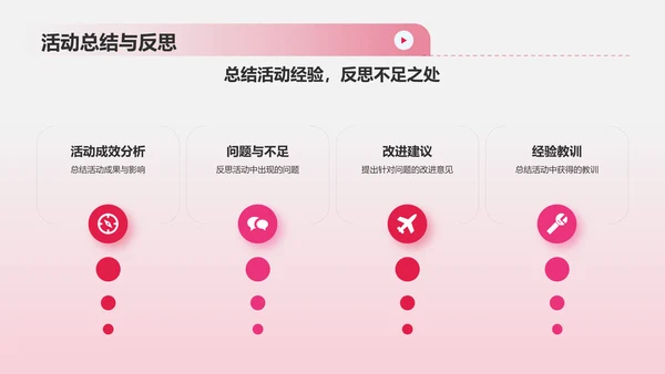 红色插画风红十字日公益活动策划PPT模板