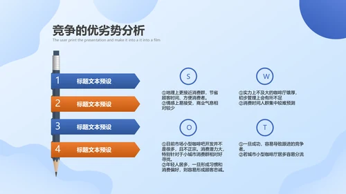 简约商务风咖啡店创业运营方案PPT模板