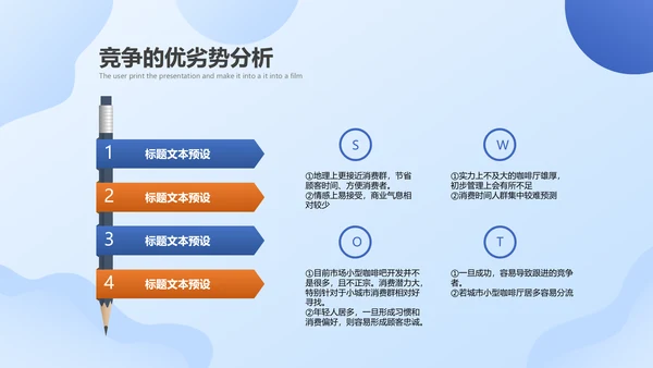 简约商务风咖啡店创业运营方案PPT模板