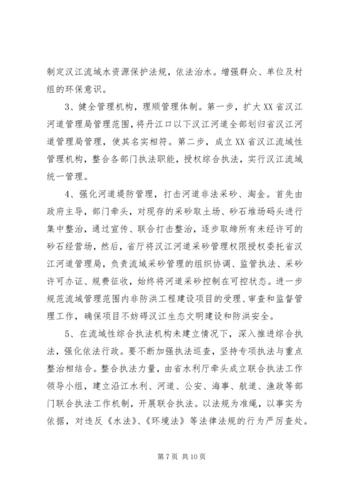 学习水资源保护综合执法考察报告.docx