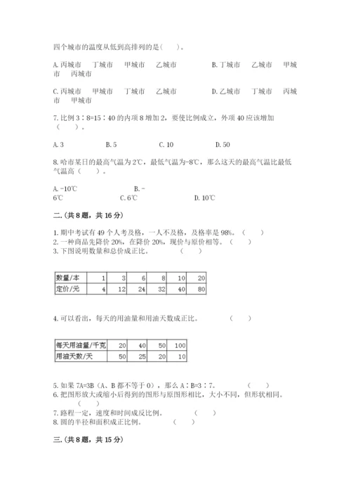 黑龙江【小升初】2023年小升初数学试卷【黄金题型】.docx