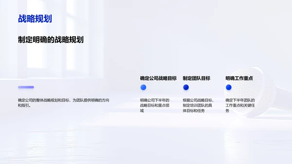 团队工作半年总结PPT模板