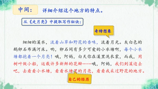统编版语文四年级上册习作 推荐一个好地方 课件