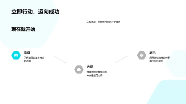 升学之路：实战简历制作