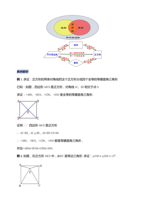 18.2.5 正方形【2024春人教八下数学同步优质教案】