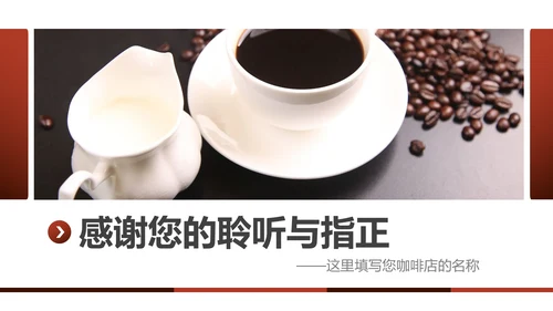休闲下午茶美味咖啡厅介绍咖啡介绍PPT模板