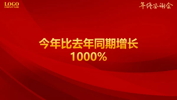 大气商务年终客户答谢会晚会通用PPT模板