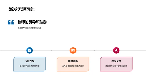 艺术教学优化PPT模板