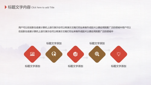 中国风水墨古典读书分享书香中国PPT模板