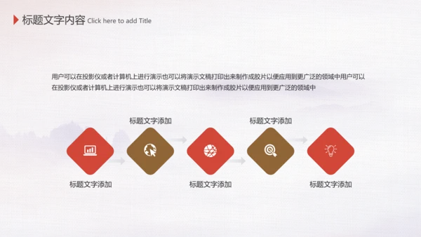 中国风水墨古典读书分享书香中国PPT模板