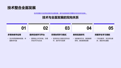 创新大学教学路径PPT模板