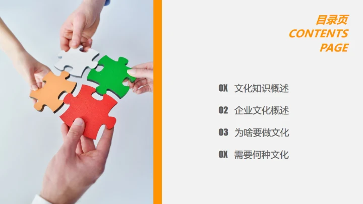 企业文化浅探通用PPT模板