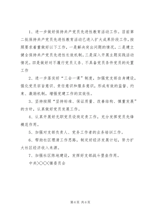 社区党建工作情况汇报 (8).docx