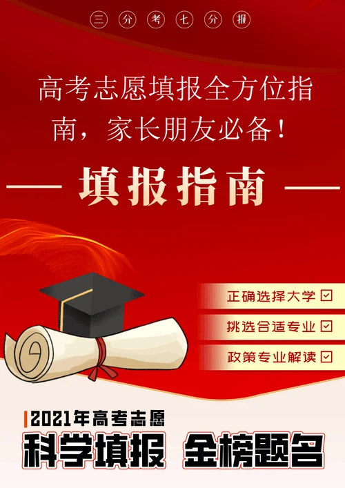高考志愿填报全方位指南