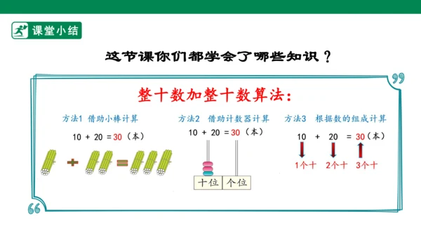 第1课时  整十数加、减整十数