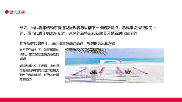 当代青年大学生婚恋意愿调查PPT模板