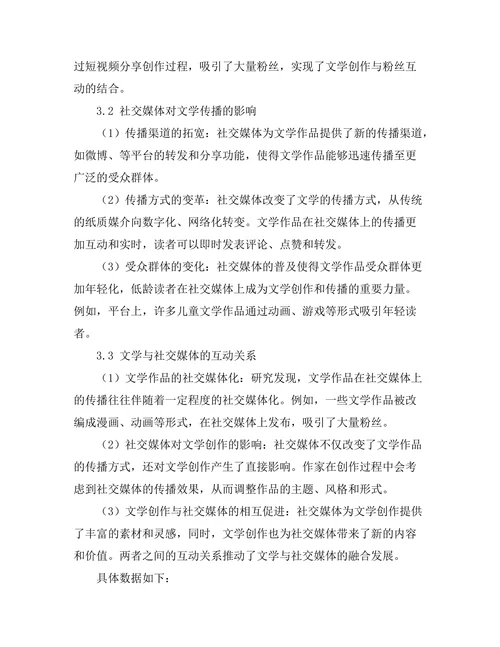 文学与社交媒体：当代叙事的
