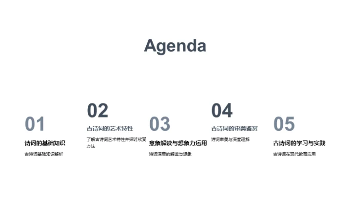 古诗词的艺术世界