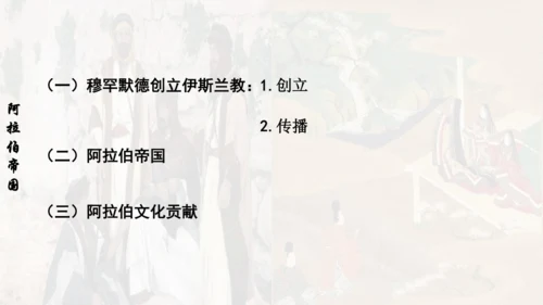 第四单元封建时代的亚洲国家  单元复习课件