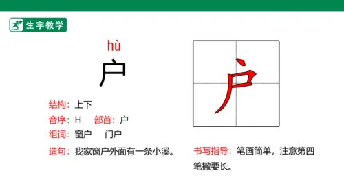 16 雷雨 生字动画课件