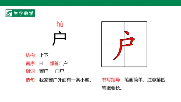 16 雷雨 生字动画课件