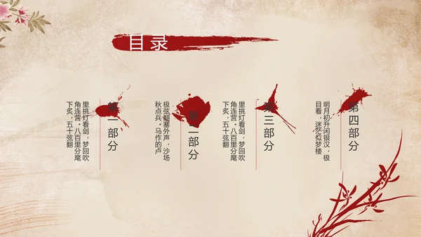 陕西西安古城旅游印象动态PPT