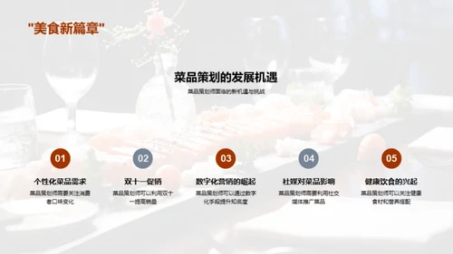 双十一菜品战略策划