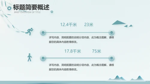 绿色中国风茶文化工作报告动态PPT