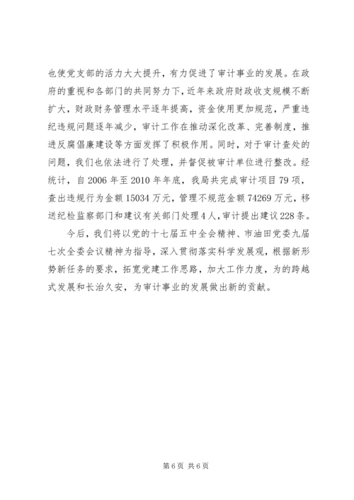 审计局党支部学习材料.docx