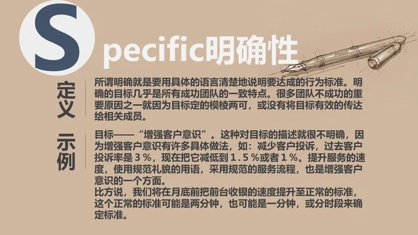 管理小知识SMART法则原则PPT课件模板