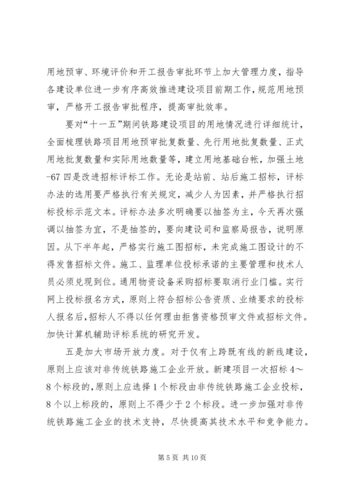 卢春房在铁路工程建设专项治理工作电视电话会议上的讲话 (3).docx