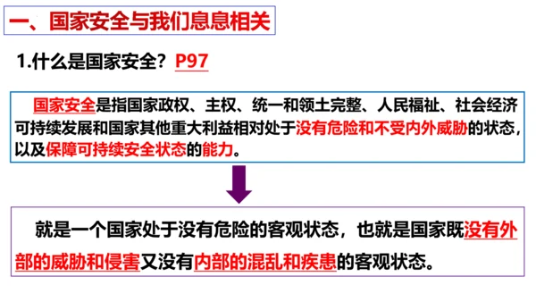 第九课  树立总体国家安全观复习课件（23张PPT）