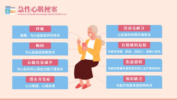 老年健康医疗知识健康讲座PPT模板