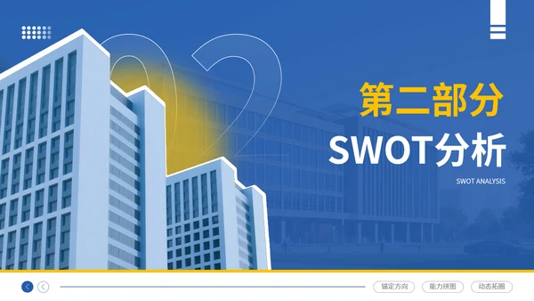 蓝色简约风大学生职业生涯规划大赛
