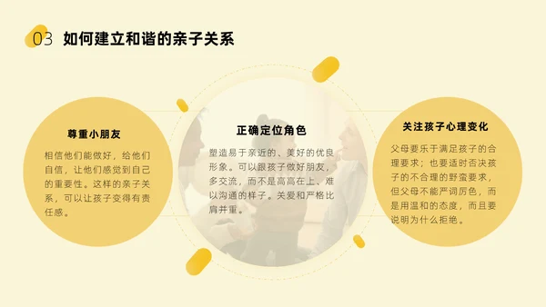 如何建立良好的亲子关系商务风通用PPT模板