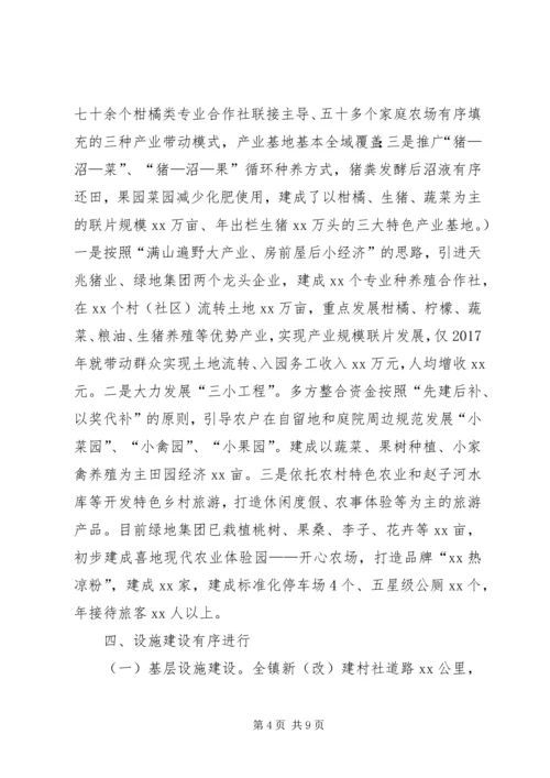 乡镇某年度党委工作总结.docx