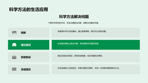 科学实践入门PPT模板