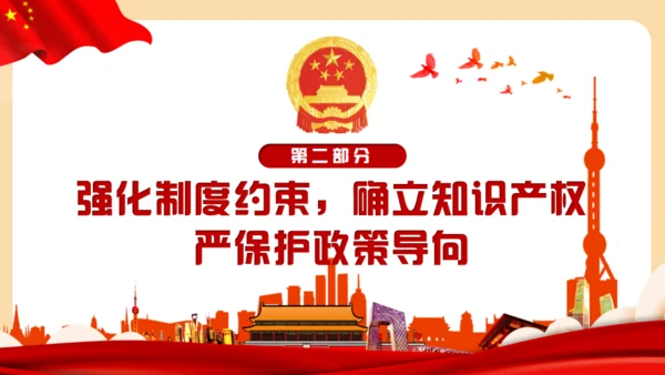 强化知识产权保护的意见通用PPT模板