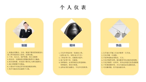 金色时尚酒店服务人员礼仪培训PPT课件