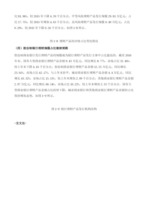 中国银行业理财结构.docx