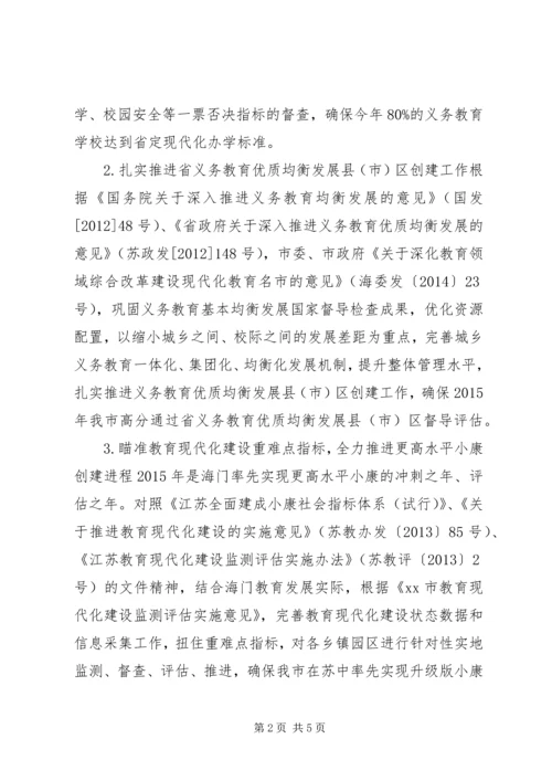 政府教育督导室年度工作计划.docx