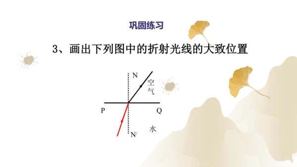 4.4光的折射（课件）(共25张PPT) -2023-2024学年八年级物理上册同步精品课堂（人教版